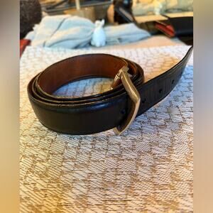 Brighton Men’s reversible belt leather sz 42